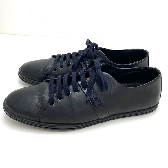 SWEAR London Leather Flat Sneaker In Black Size 41 - Picture 6 of 11